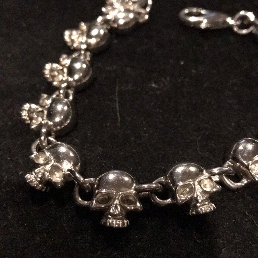 ❤️sale❤️ skull 💀 bracelet jewlery